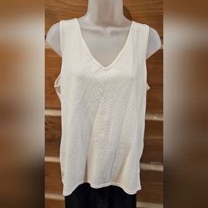 White Stag XL women's knit tank top